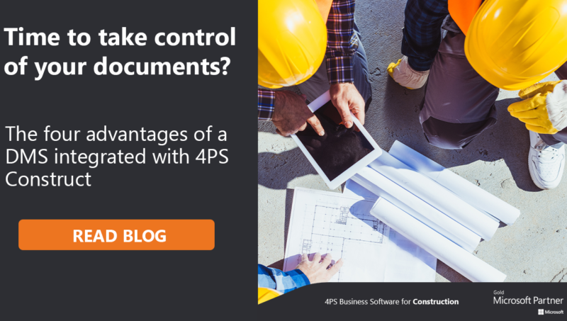 Four advantages of a Document Management System integrated with 4PS Construct