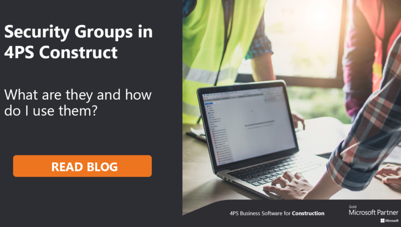 Technical Blog: Security Groups in 4PS Construct