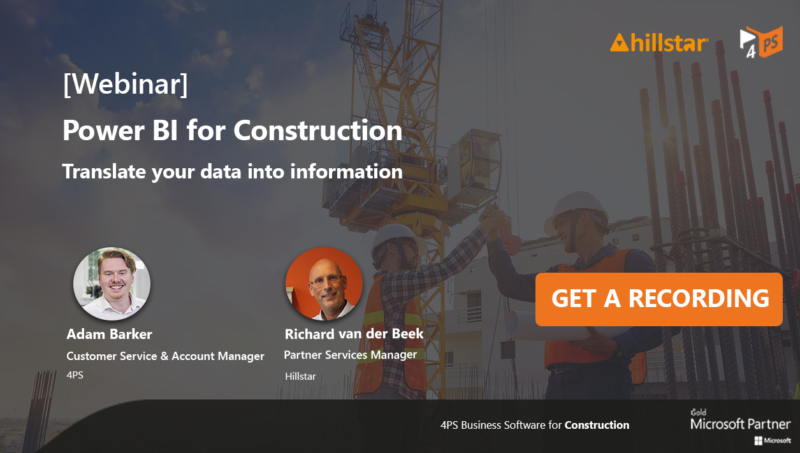 Webinar: Power BI for Construction