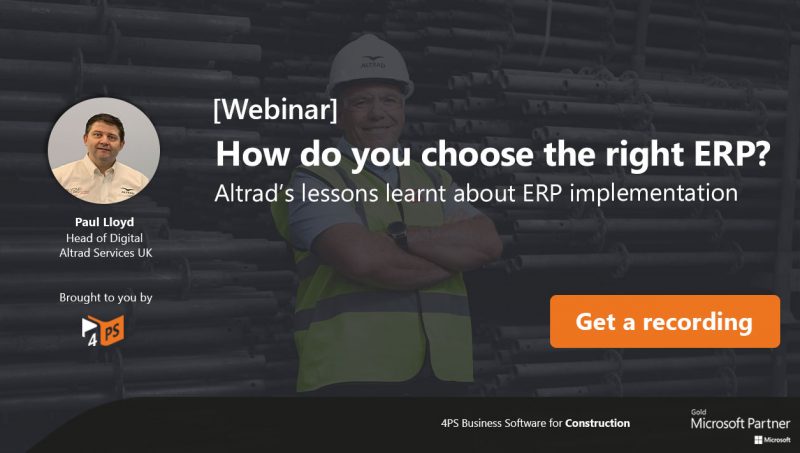 Lessons learnt about ERP implementation