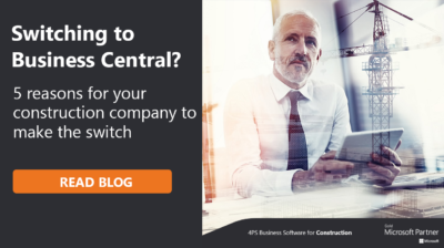 5 reasons for your construction company to make the switch to Business Central