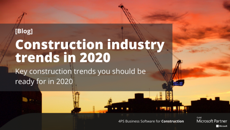 Construction industry trends in 2020