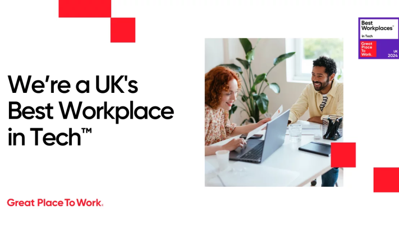 4PS UK recognised as one of the UK’s Best Workplaces in Tech™!